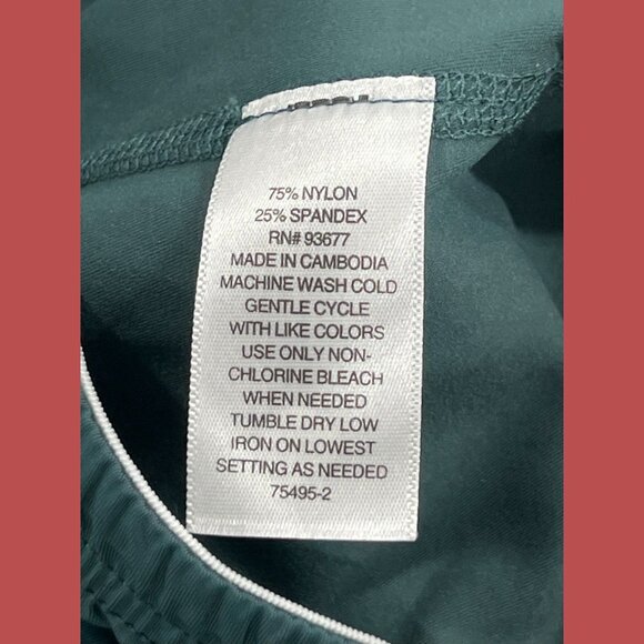 Arizona - Women's Juniors U Neck Sleeveless Active Tank Top - Green -Extra Large - Picture 10 of 15